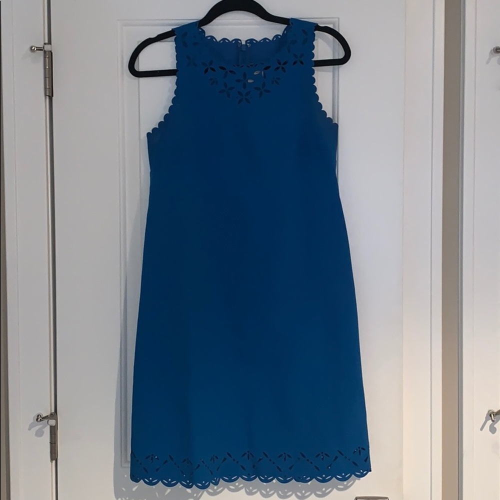 Blue dress